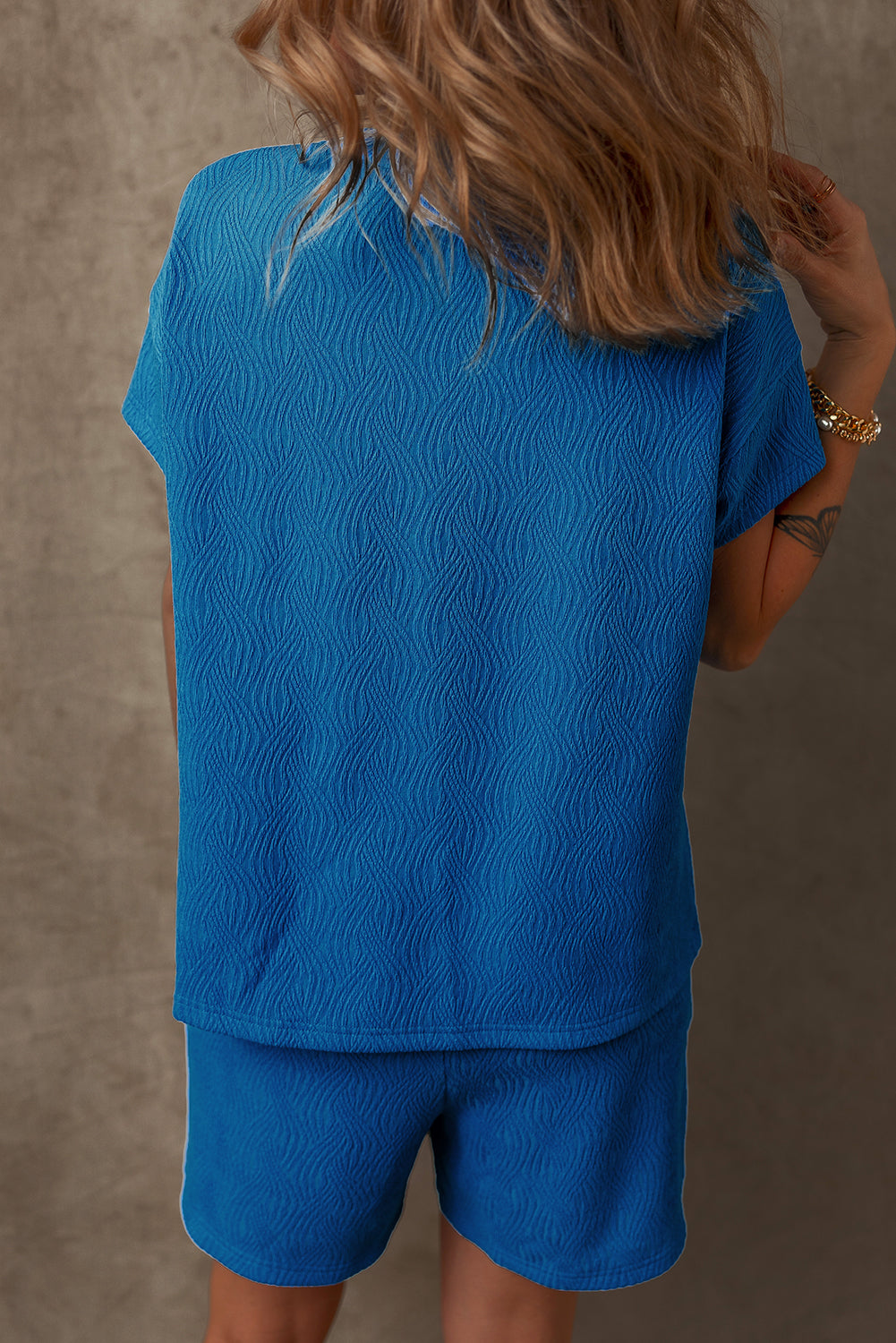 Madelyn Blue Loungewear Set