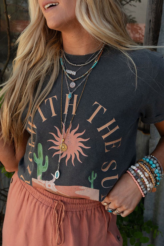 RISE WITH THE SUN Tee