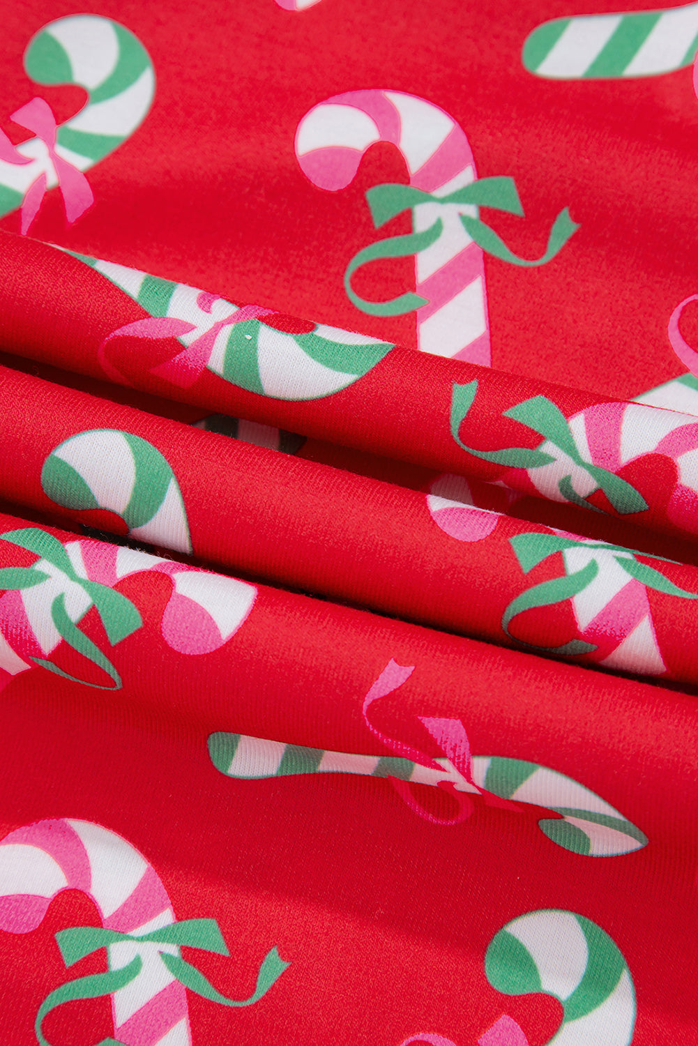 Red Candy Cane Pajamas