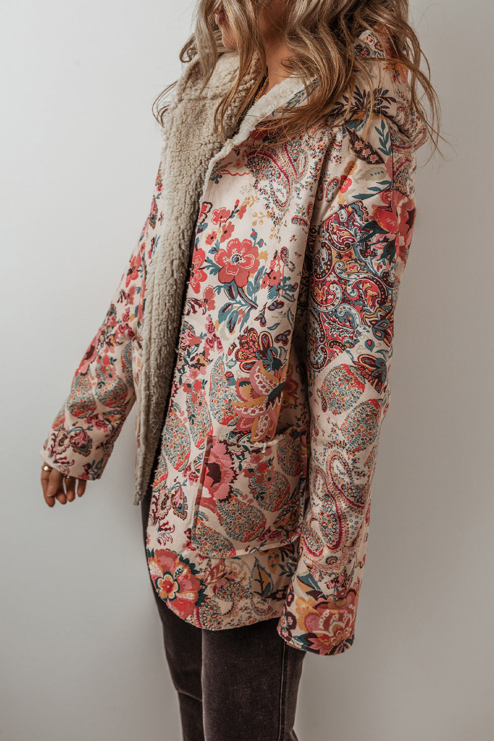 Paisley Hooded Jacket