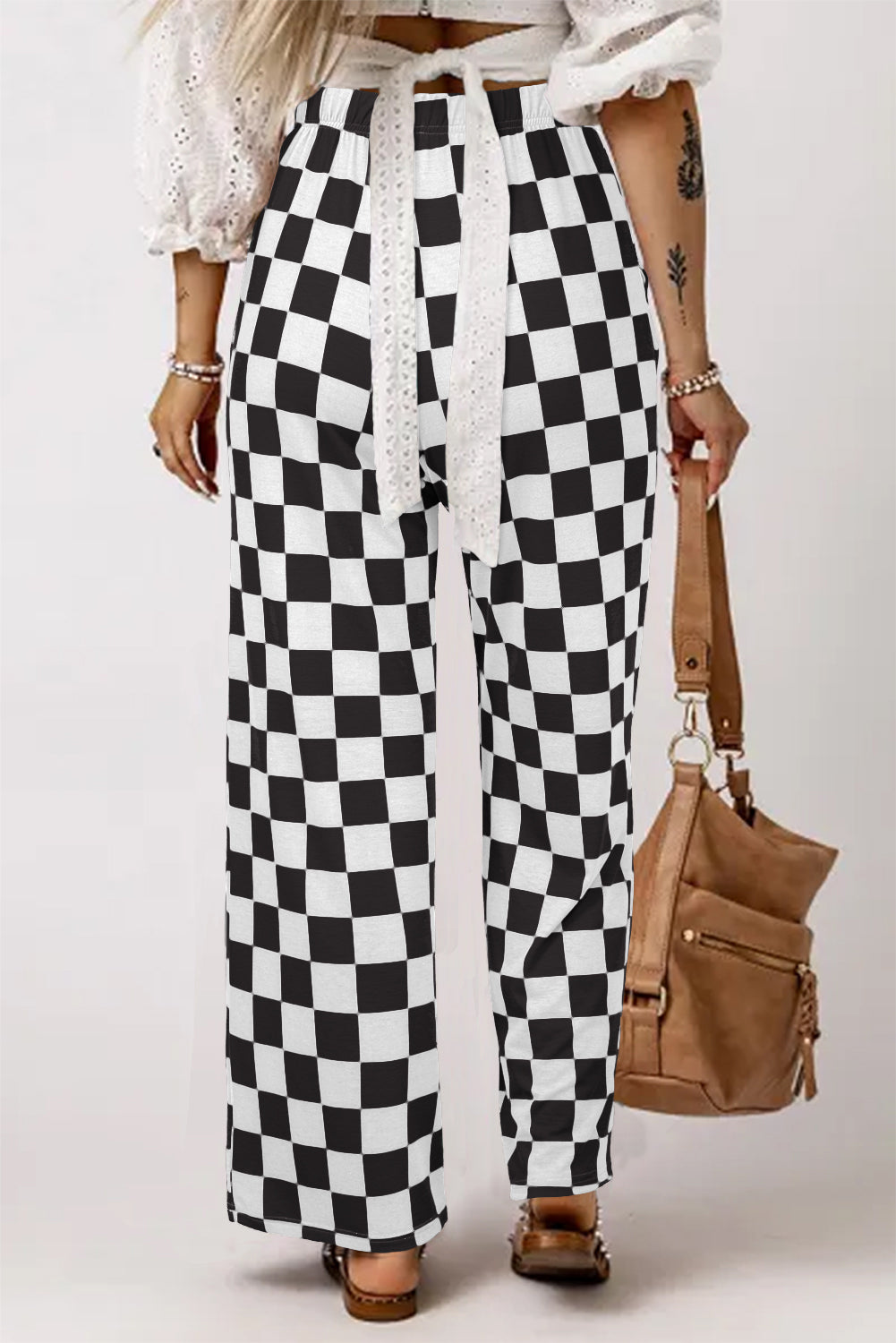 Checkered Pants