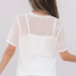 Val Layered Sheer Top