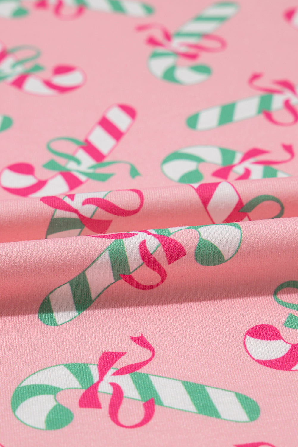 Colorful Candy Cane Pajamas