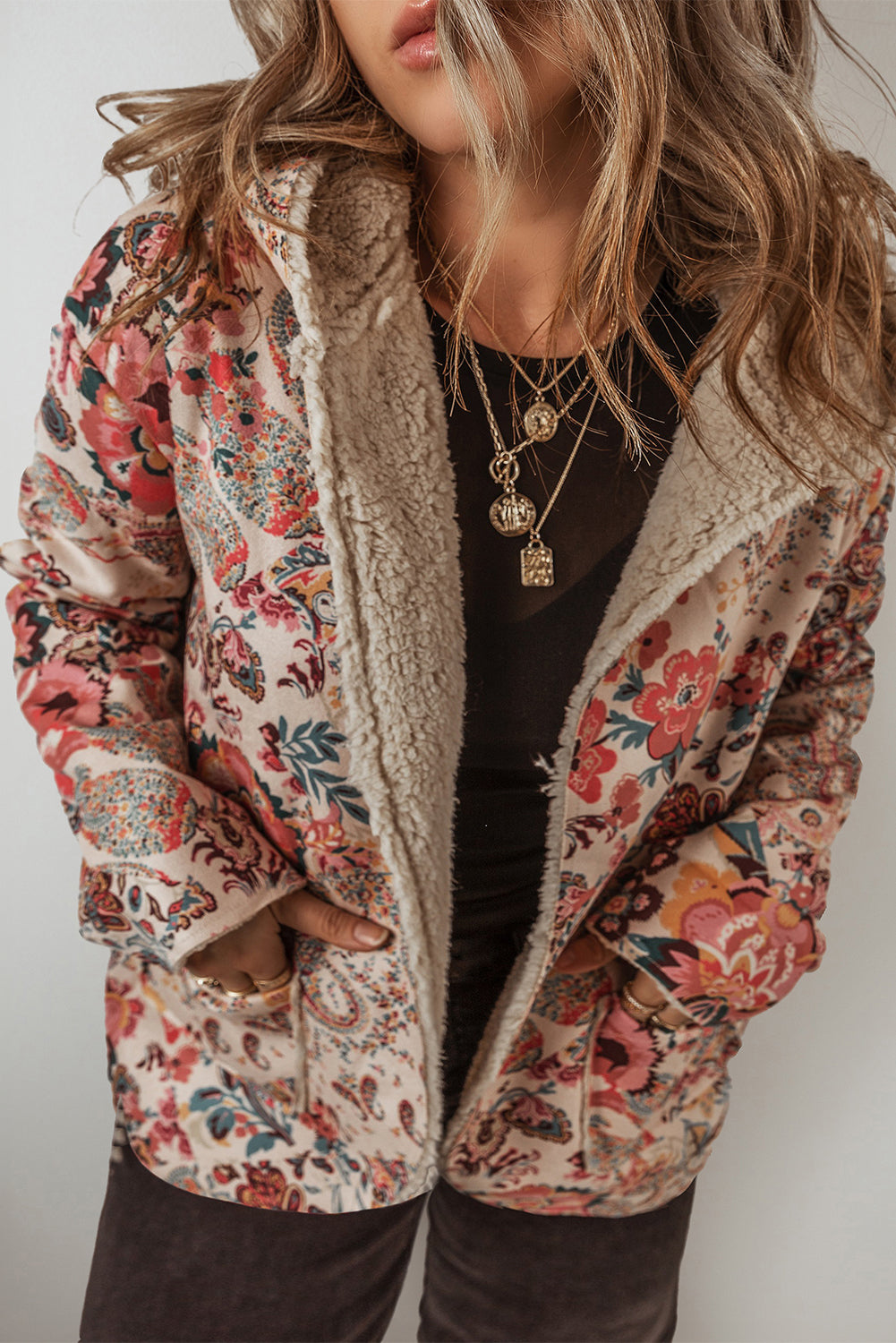 Paisley Hooded Jacket