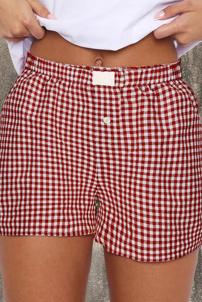 Red Gingham Boxers