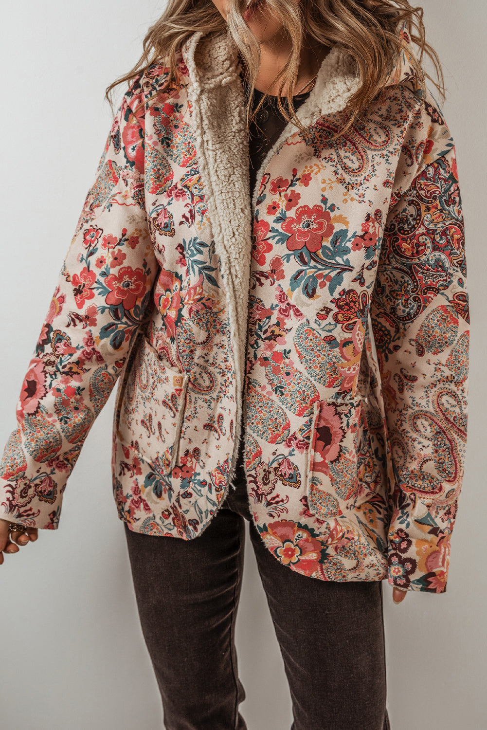 Paisley Hooded Jacket