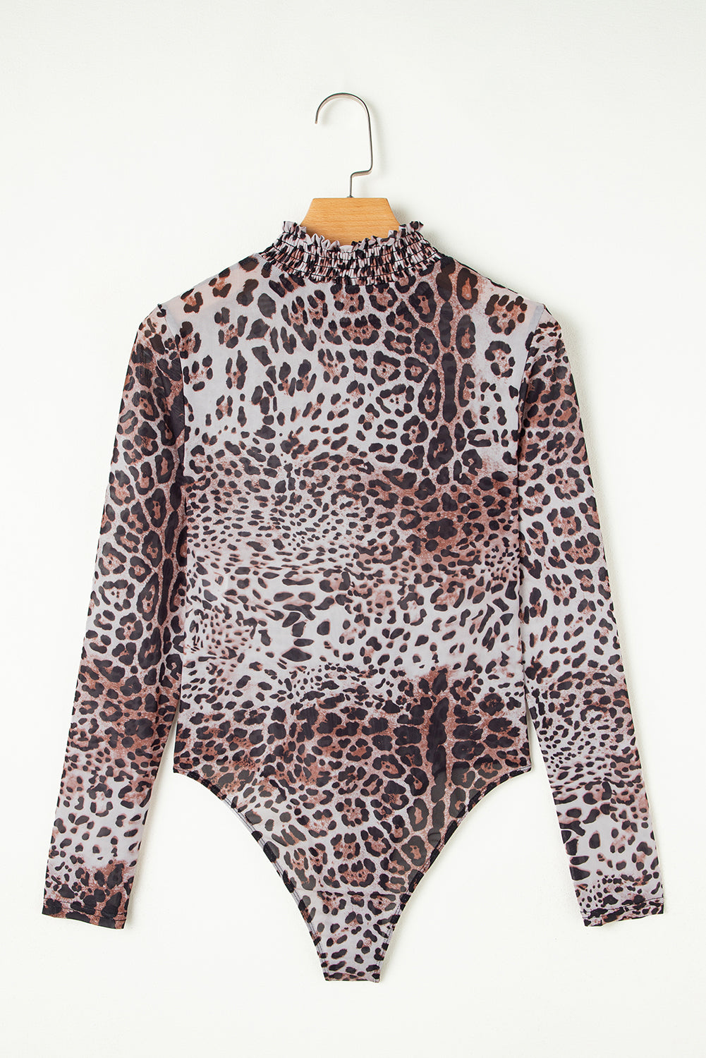 Leopard Mesh Bodysuit