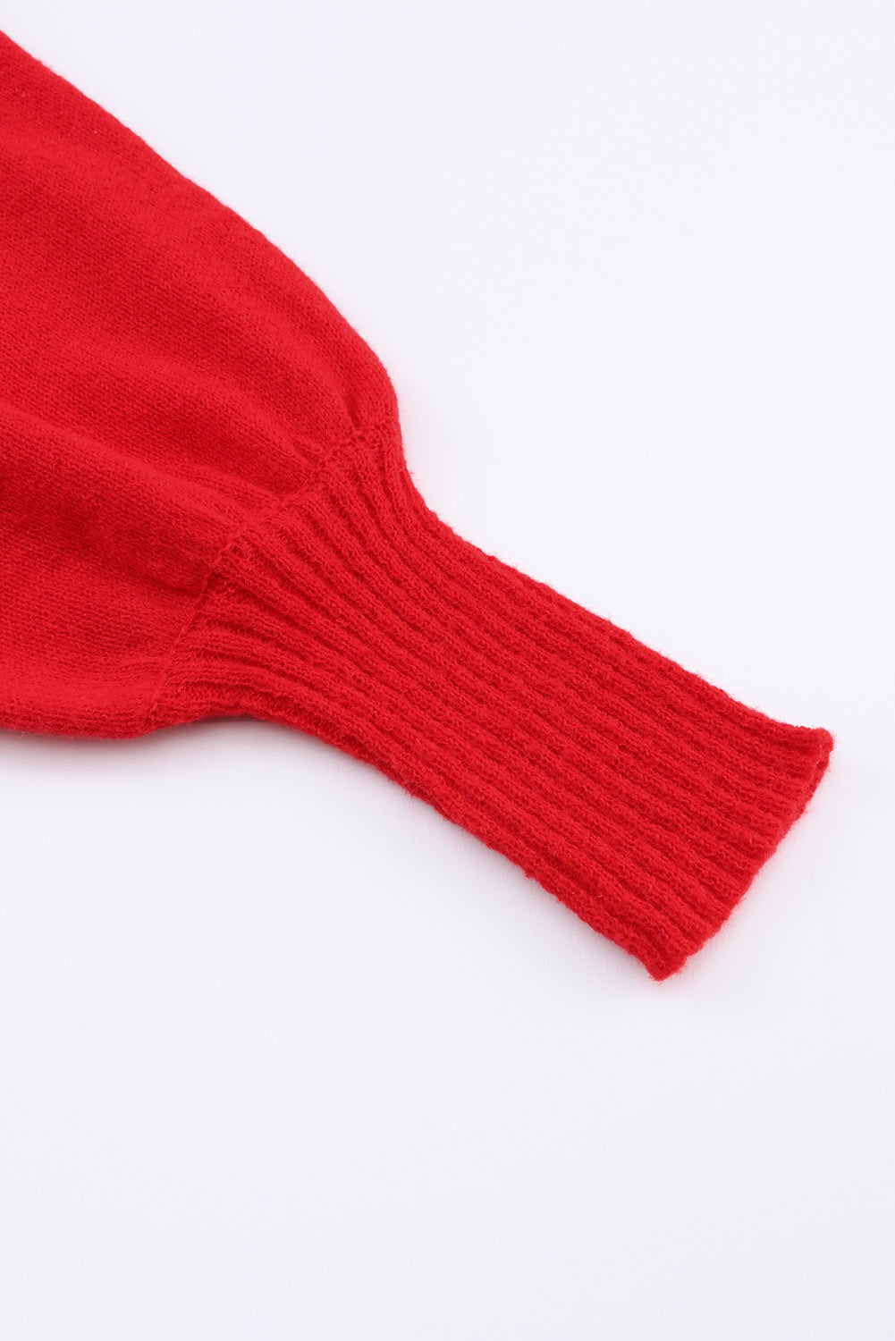 Red "Merry" Sweater