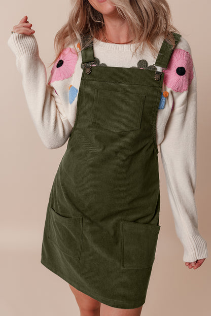 Vineyard Corduroy Overall Dress