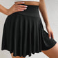 High Waist Pocket Lined Skort