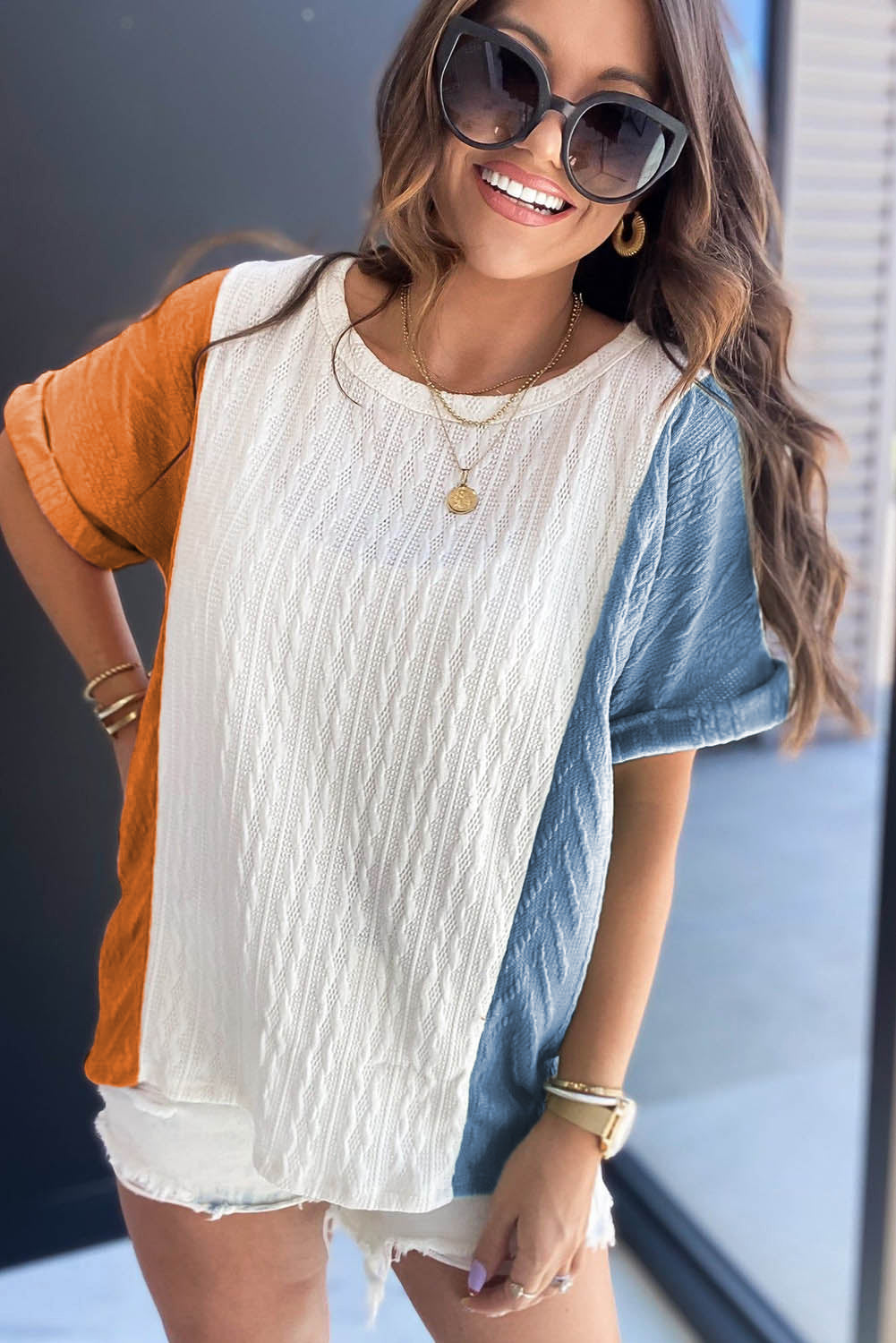 Textured Tee