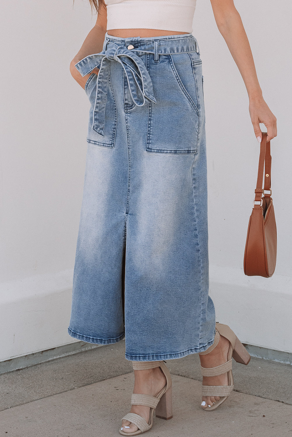 Tori Denim Skirt