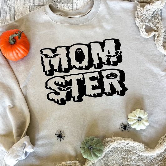 Mom-ster Crew Neck Sweatshirt