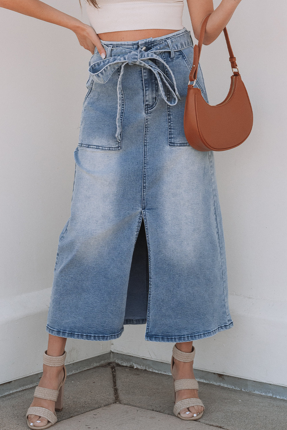 Tori Denim Skirt