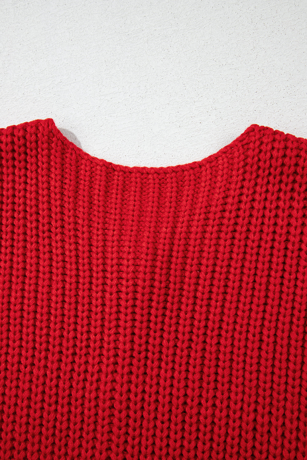 Red Buttoned Sweater Vest