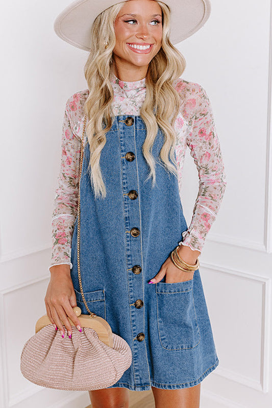 Dusk Denim Mini Dress