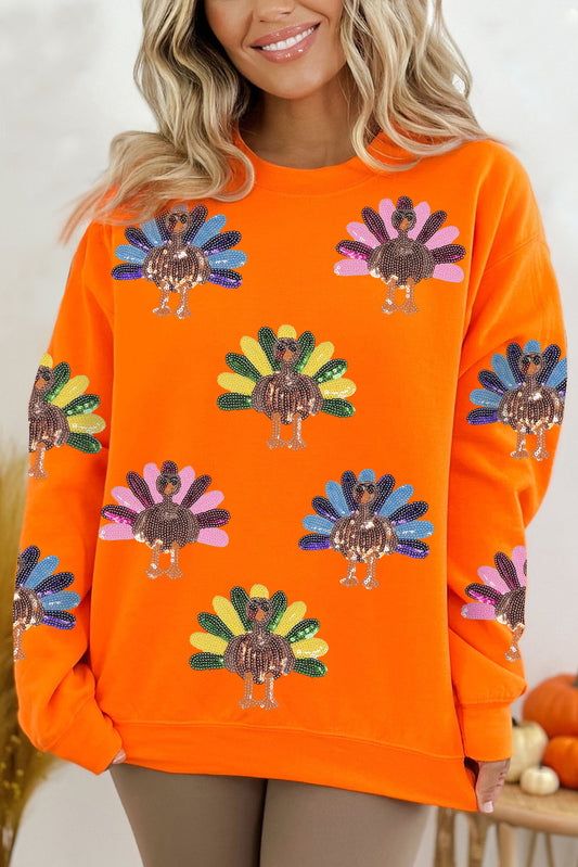 Colorful Turkey Sweater