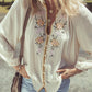 Floral Embroidered Top