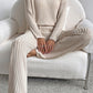 Ribbed Knit Lounge Set