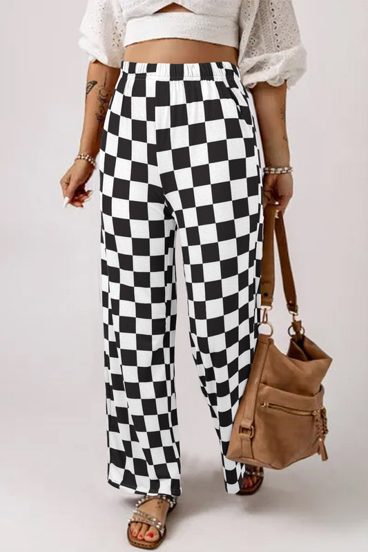 Checkered Pants