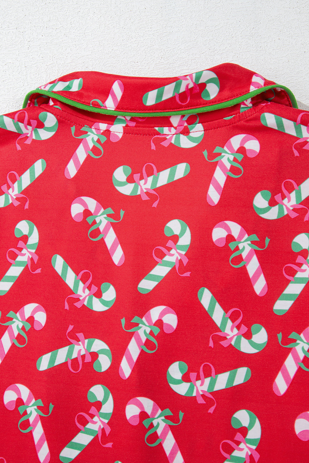 Red Candy Cane Pajamas