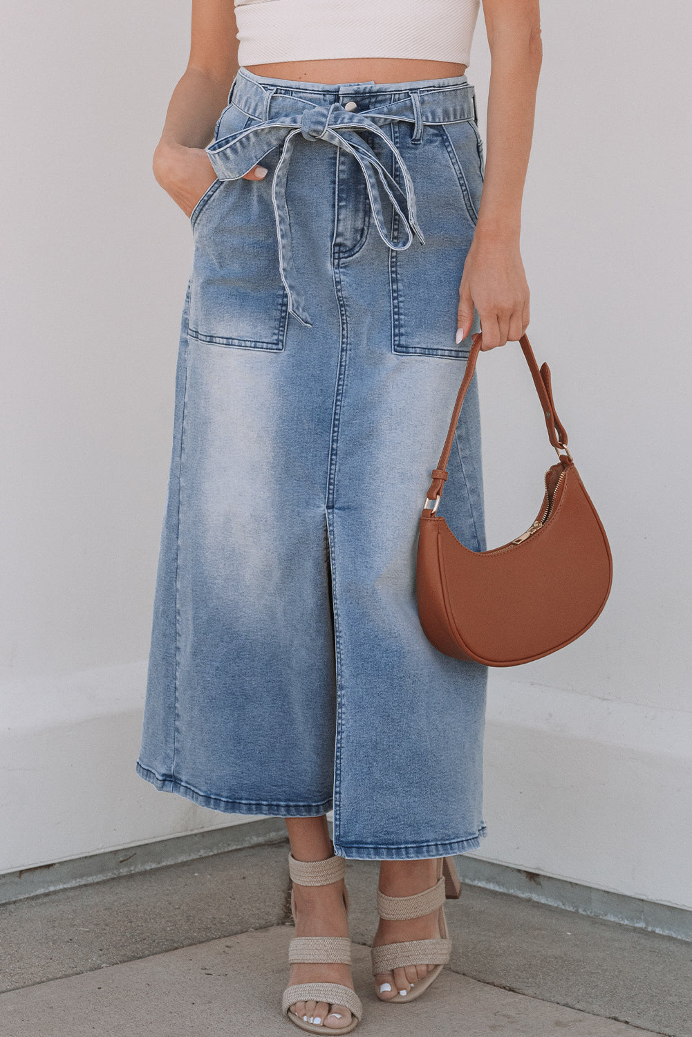 Tori Denim Skirt