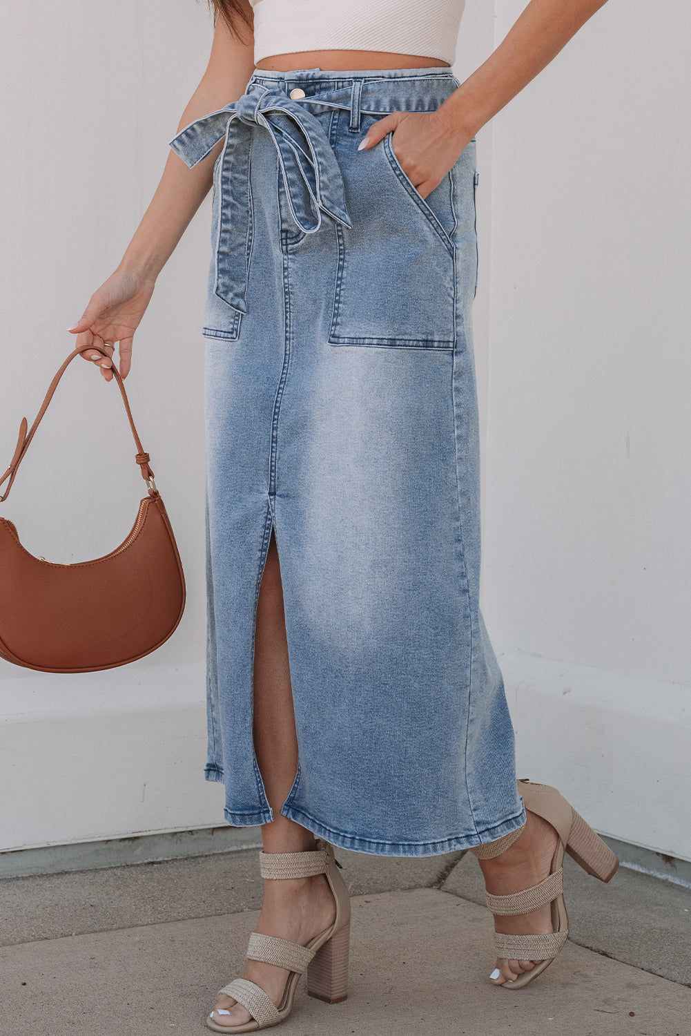 Tori Denim Skirt