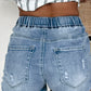 Parker Distressed Denim Shorts