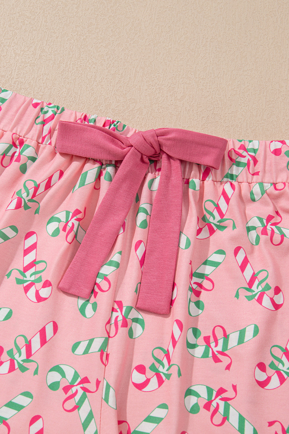 Colorful Candy Cane Pajamas