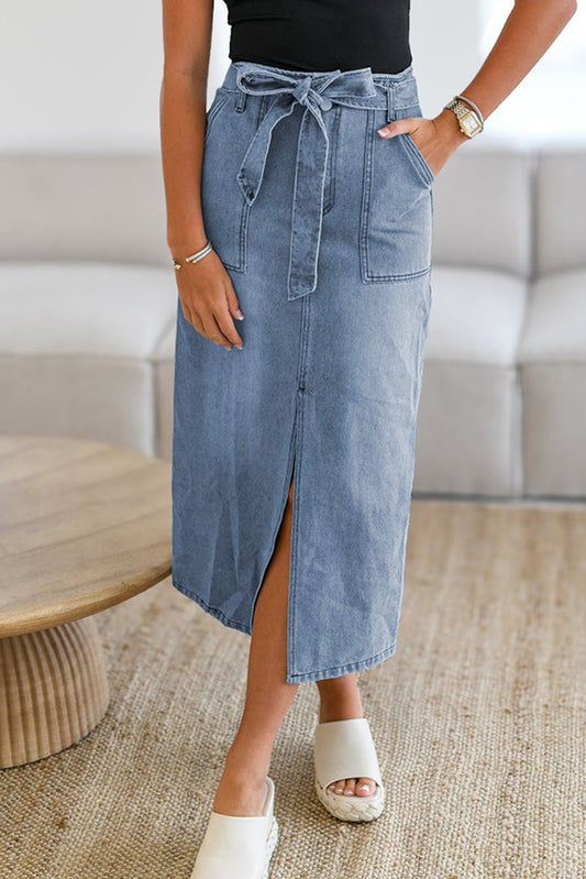 Tori Denim Skirt