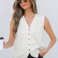 Buttoned Sweater Vest