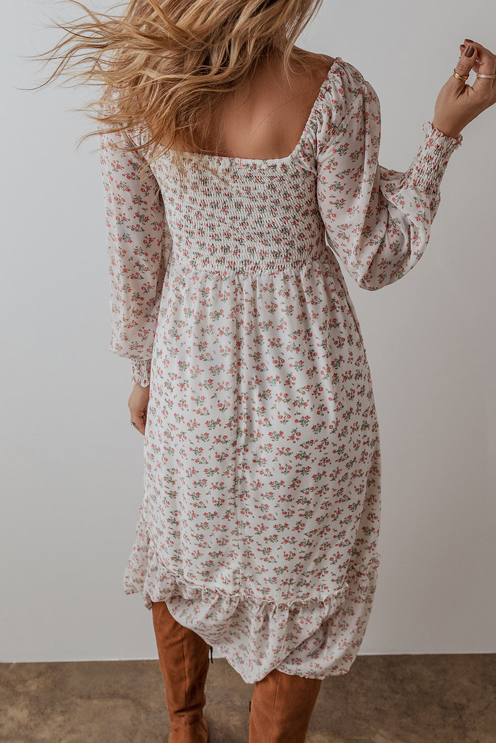 Flora Midi Dress