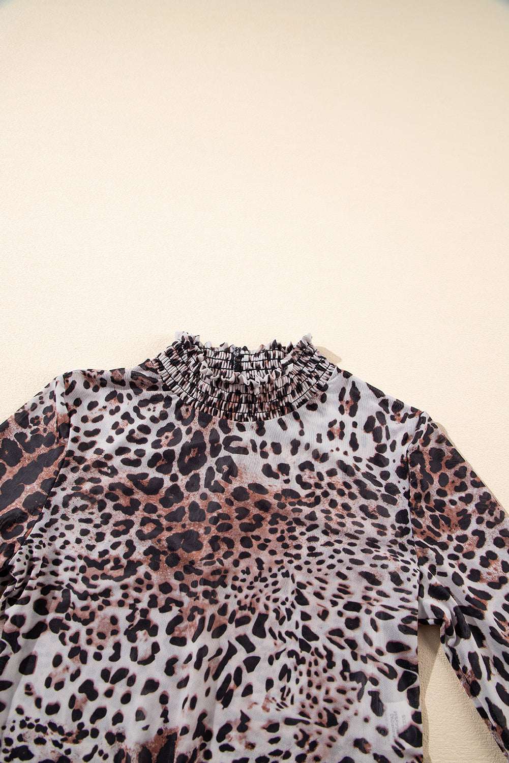 Leopard Mesh Bodysuit