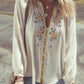 Floral Embroidered Top