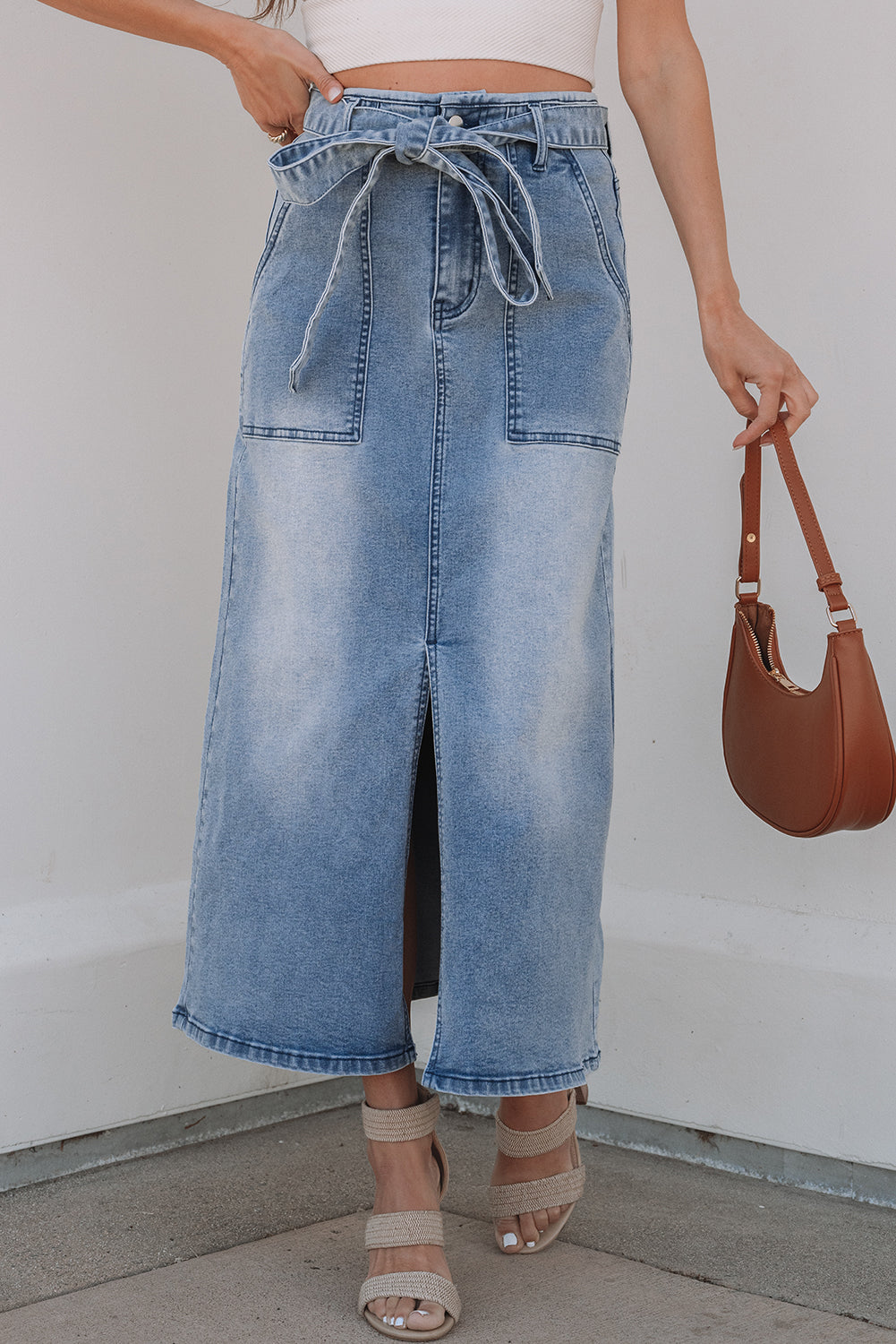 Tori Denim Skirt