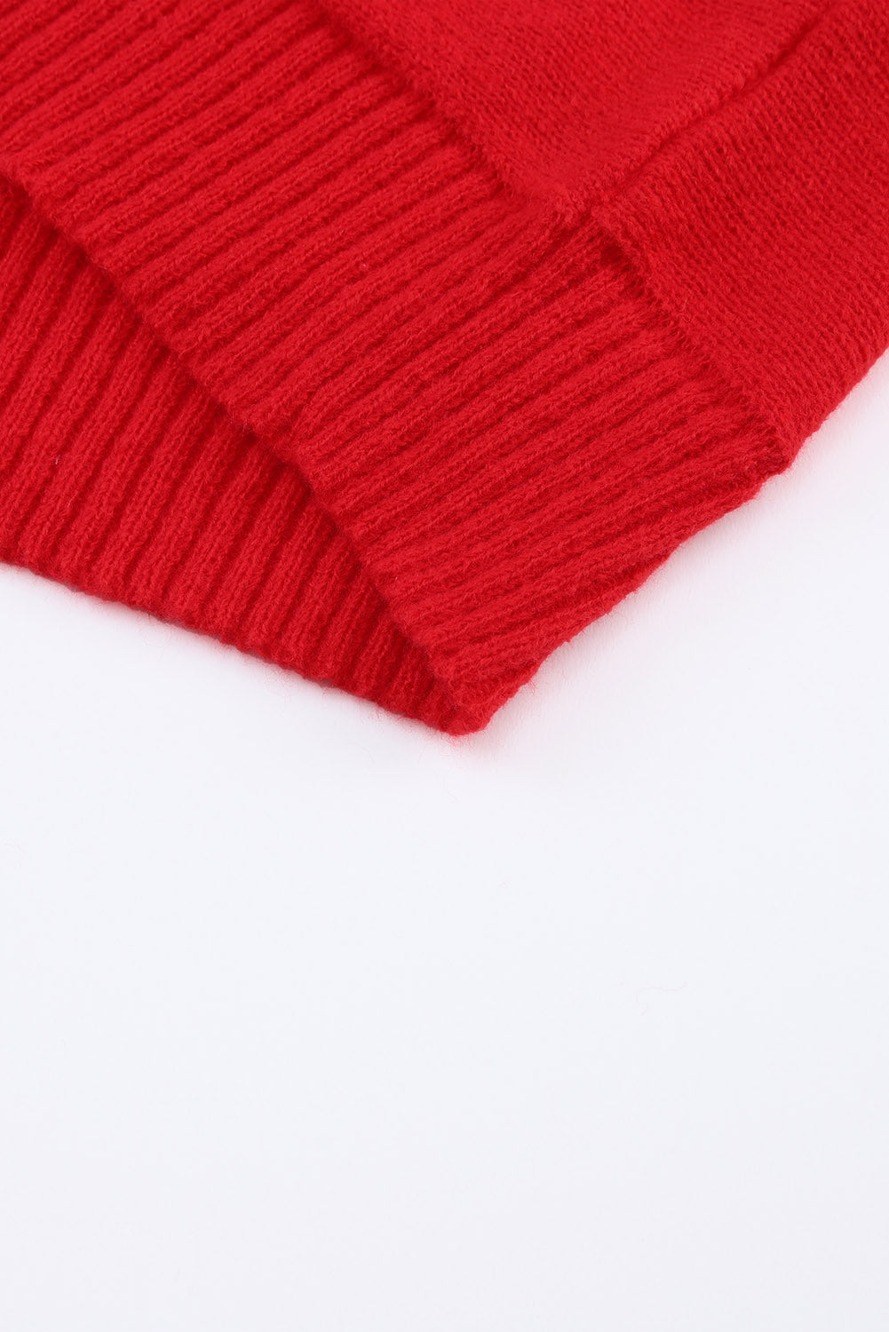 Red "Merry" Sweater