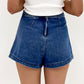 Ashlyn Faux Denim Skort