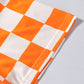 Orange Checkerboard Lounge Set