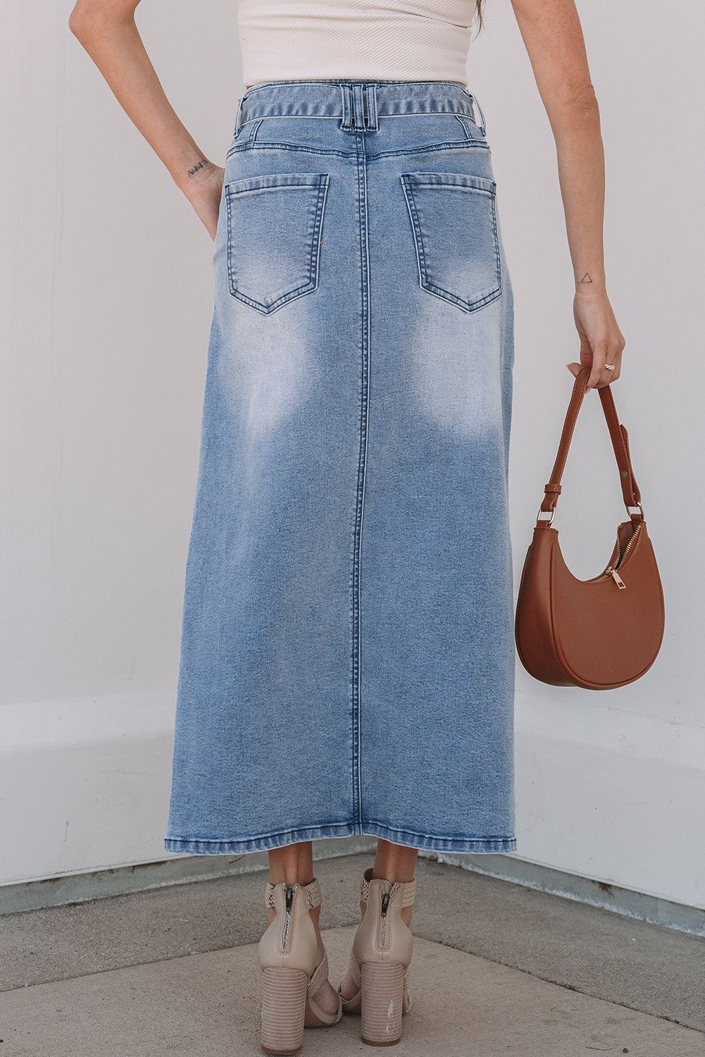 Tori Denim Skirt