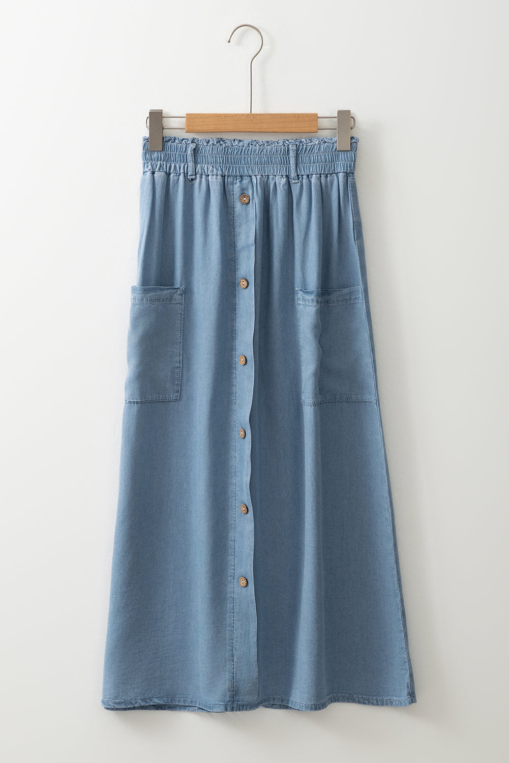 Beau Denim Maxi Skirt